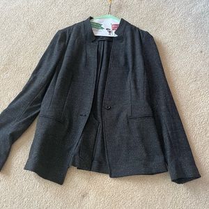 banana republic long and lean blazer